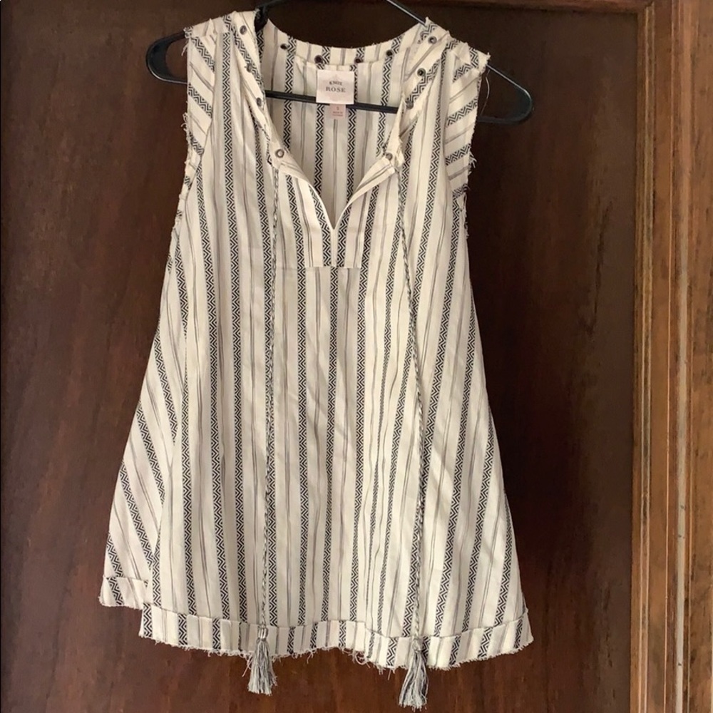 Never worn stripped tank!
